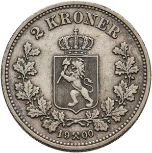 2 kroner 1900