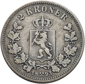 2 kroner 1893
