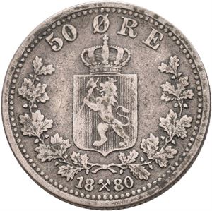 50 øre 1880