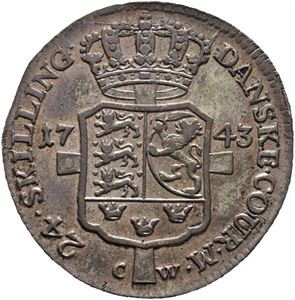 24 skilling 1743