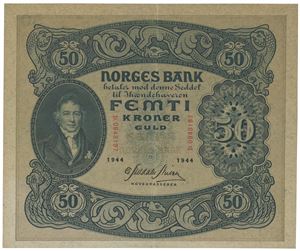 50 kroner 1944. D.0943197.