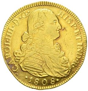 Carl IV, 8 escudos 1808
