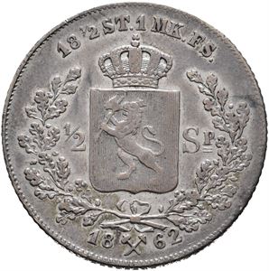 1/2 Speciedaler 1862