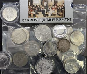 Lott norske sølvmynter