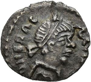 Heraclius 610-641, 1/4 siliqua, Ravenna. R: Kors