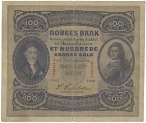 100 kr 1932 A