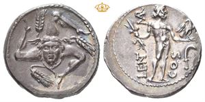 L. Cornelius Lentulus and C. Claudius Marcellus. April-June 49 BC. AR denarius (3,99 g)