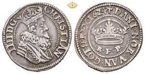 1/2 krone 1624. S.69