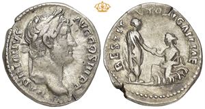 AR Denarius, AD 130-133