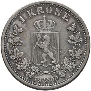 1 krone 1900