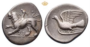 SIKYONIA, Sikyon. Circa 330/20-280 BC. AR hemidrachm (2,56 g)