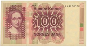 100 kr 1980