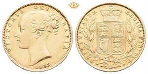 Victoria, sovereign 1853