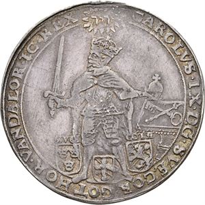 Riksdaler 1610. Har vært anhengt/has been mounted
