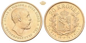 20 kroner 1878