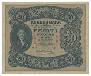 Norway. 50 kroner 1944. C9260951