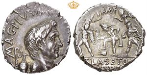 AR Denarius, 37-36 BC