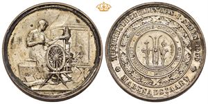 Husflidsudstillingen i Skien 1909. Forsølvet bronse