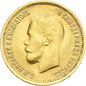 Nikolai II, 10 rubel 1899