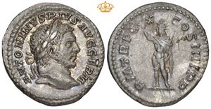 AR Denarius, AD 217