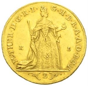 Maria Theresia, 2 dukat 1765.