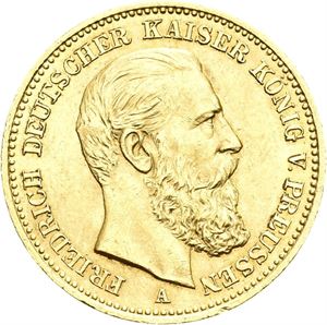 Preussen, Friedrich III, 20 mark 1888 A