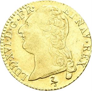 Ludvig XVI, Louis d`or 1786 A