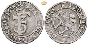 Frederik III (1648 - 1670) 2 mark 1656