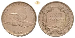 1 cent 1857