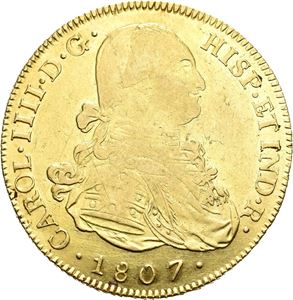 Carl IV, 8 escudos 1807