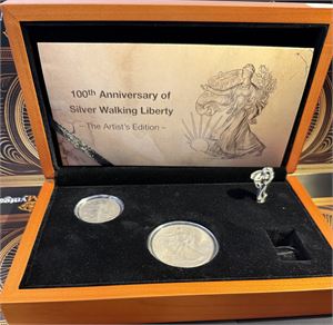 100th Anniversay of Silver Walking Liberty