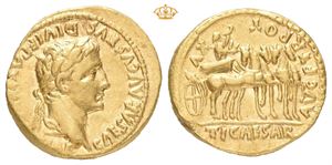 Augustus, 27 BC-AD 14. AV aureus (19,5 mm; 7,54 g)