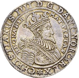 CHRISTIAN IV 1588-1648, CHRISTIANIA, Speciedaler 1638. S.2