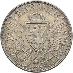 2 kroner 1916