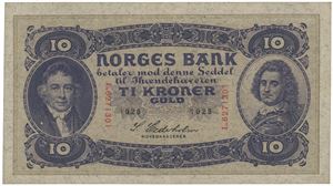 10 kroner 1925. L.6271301.
