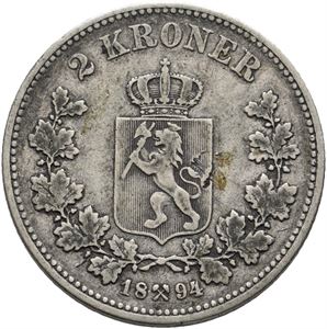 2 kroner 1894