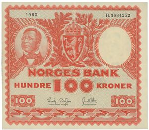 100 kroner 1960 H 3884252.