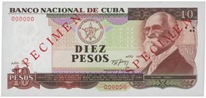 Cuba 10 pesos