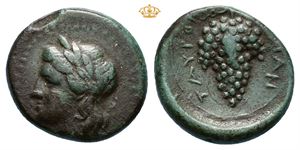 SICILY, Tauromenion. After 336 BC. Æ unit (15 mm, 2,61 g).