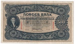 500 kroner 1942. A0423400