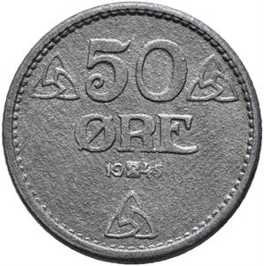 50 øre 1945 sink