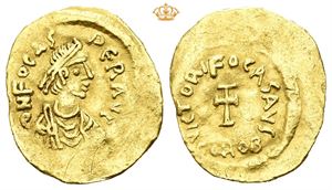 Phocas. AD 602-610. AV tremissis (1,44 g).