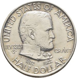1/2 Dollar Grant Memorial 1922