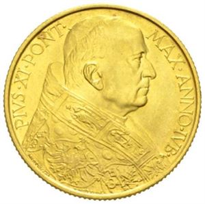 Vatikanet, Pius XI, 100 lire 1933 (1934).