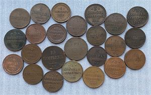 Lot. 10-, 5- & 3-kopek 1831-1859