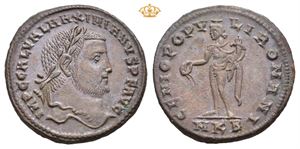 Galerius, AD 305-311. Æ follis (6,09 g)