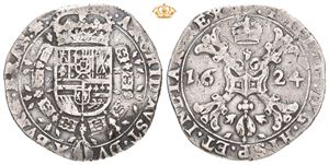 Philip IV, 1/4 patagon 1624. Flandern