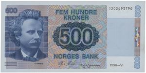 500 kroner 1996. 1202493790.