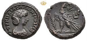 EGYPT, Alexandria. Salonina. Augusta, AD 254-268. BI tetradrachm (10,69 g)