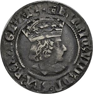 Henrik VIII 1509-1547, groat, London 1509-1526